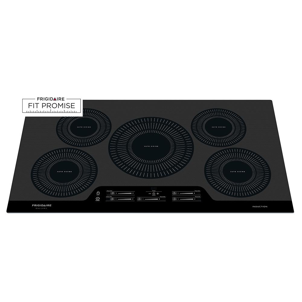 Frigidaire Gallery 36 In Smooth Induction Cooktop In Black With 5