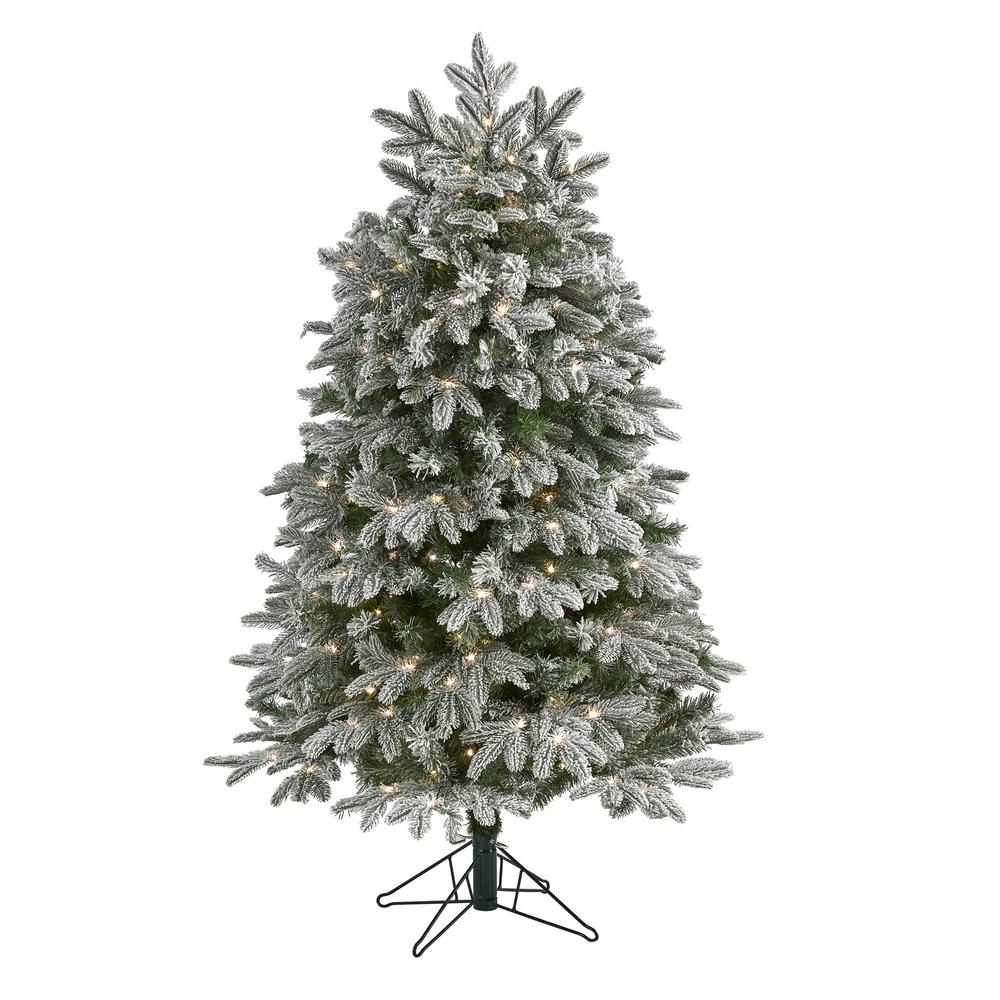 5 foot pre lit christmas tree