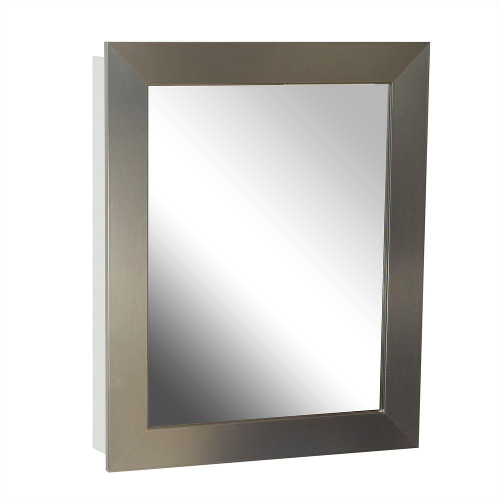 Zenna Home 241/2 in. W x 301/2 in. H x 51/4 in. D Framed Recessed or