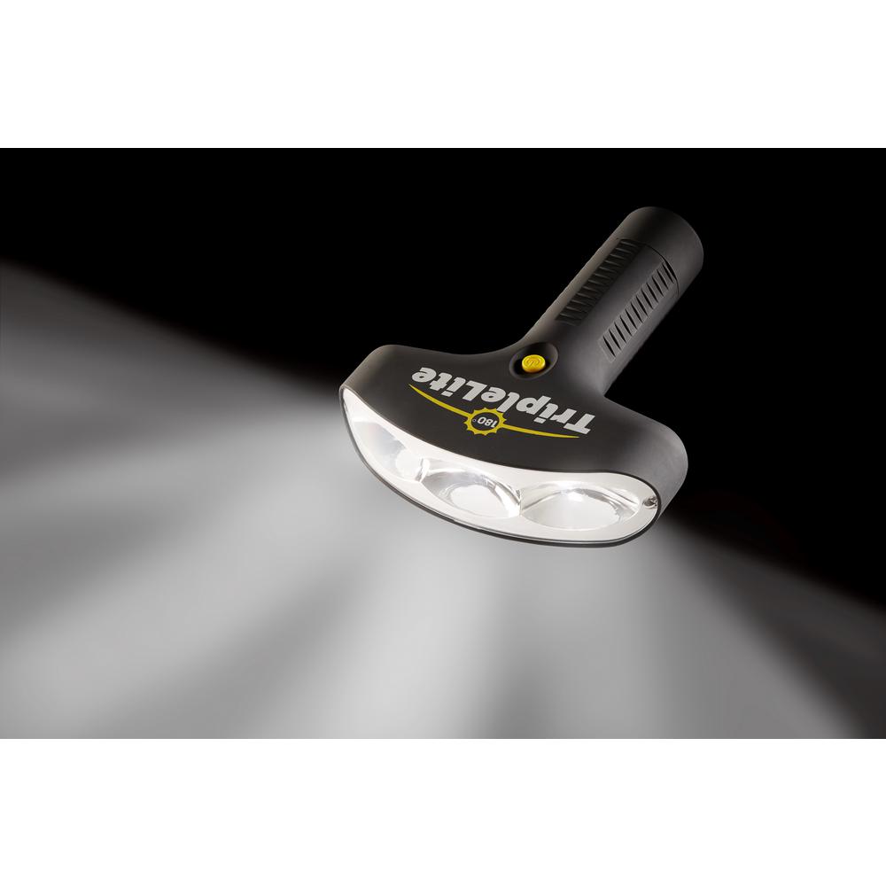 420 Lumens Duracell Batteries Included TripleLite 180° Wide Beam Flashlight