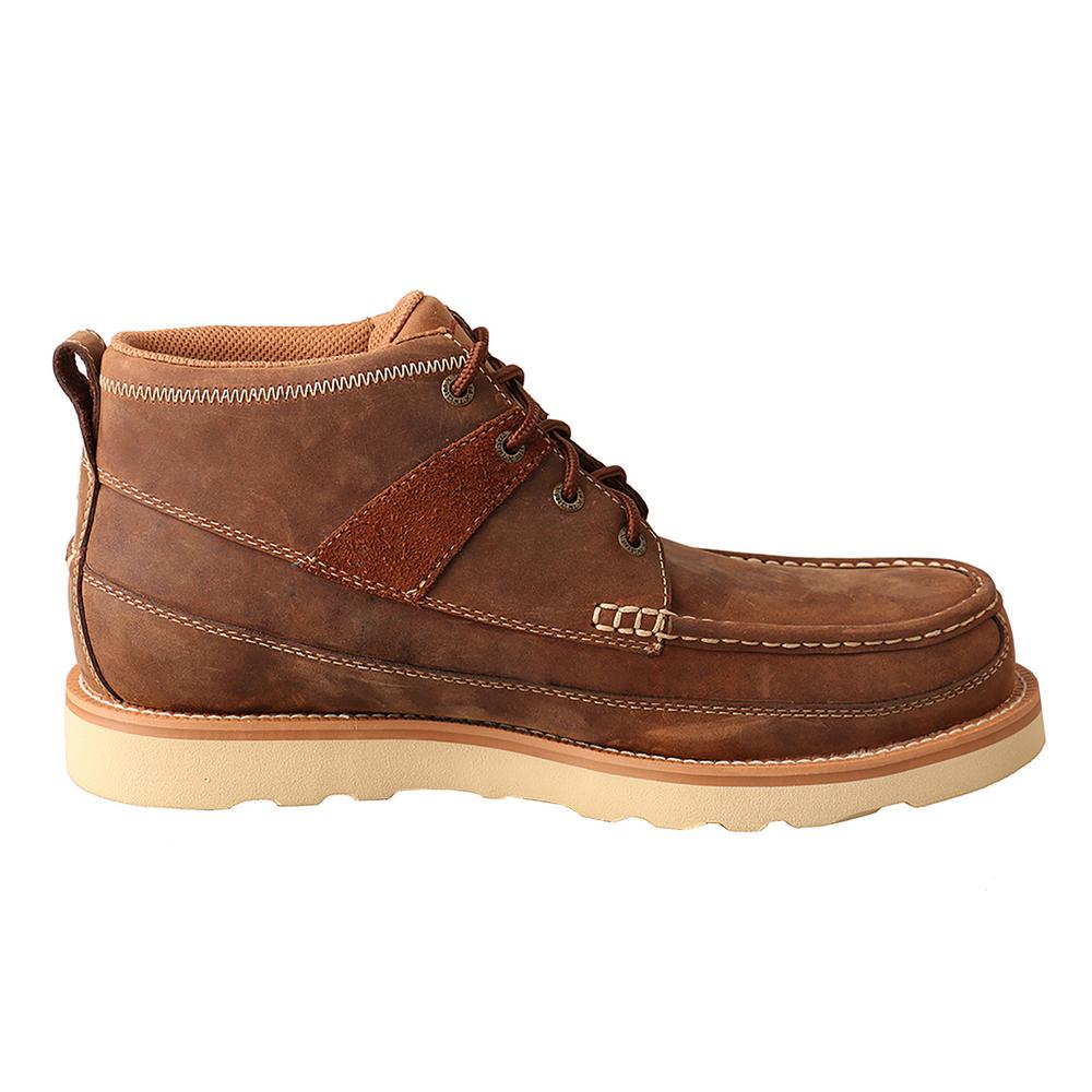 wedge sole steel toe work boots