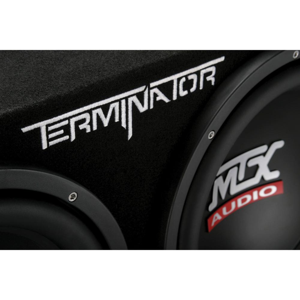 mtx subwoofer with built in amp