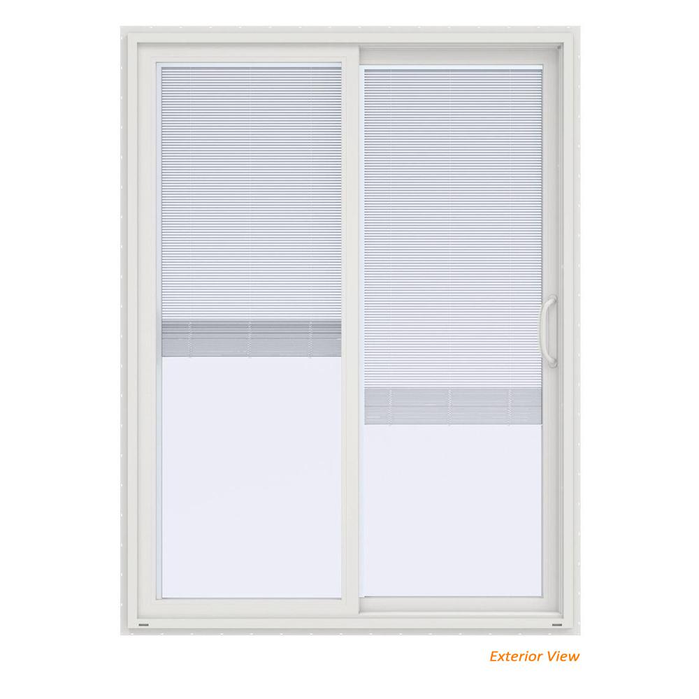 Stanley Doors 72 in. x 80 in. Double Sliding Patio Door Clear LowE