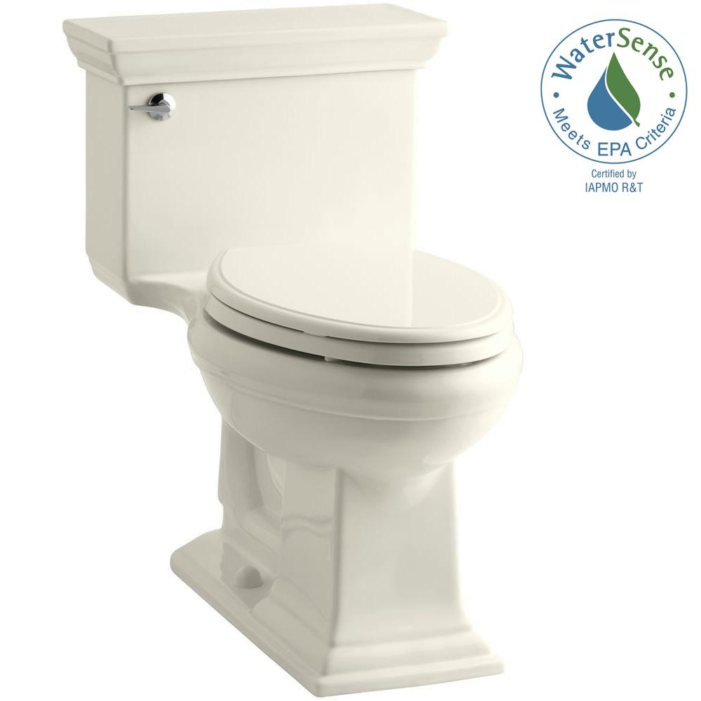KOHLER Memoirs Comfort Height 1piece 1.28 GPF Single Flush Elongated