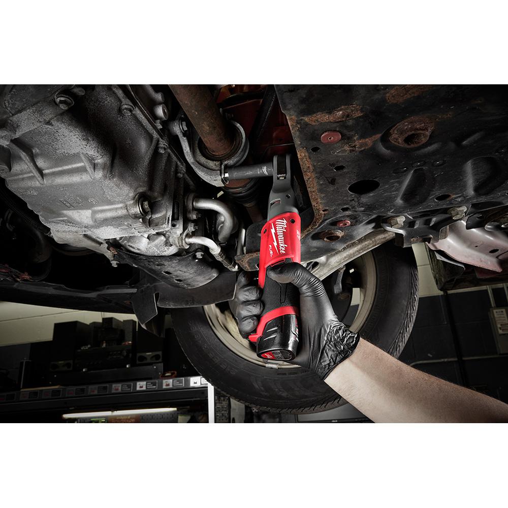 Milwaukee 2557-21 M12 FUEL 3//8 Drive Ratchet Kit With Battery and Charger