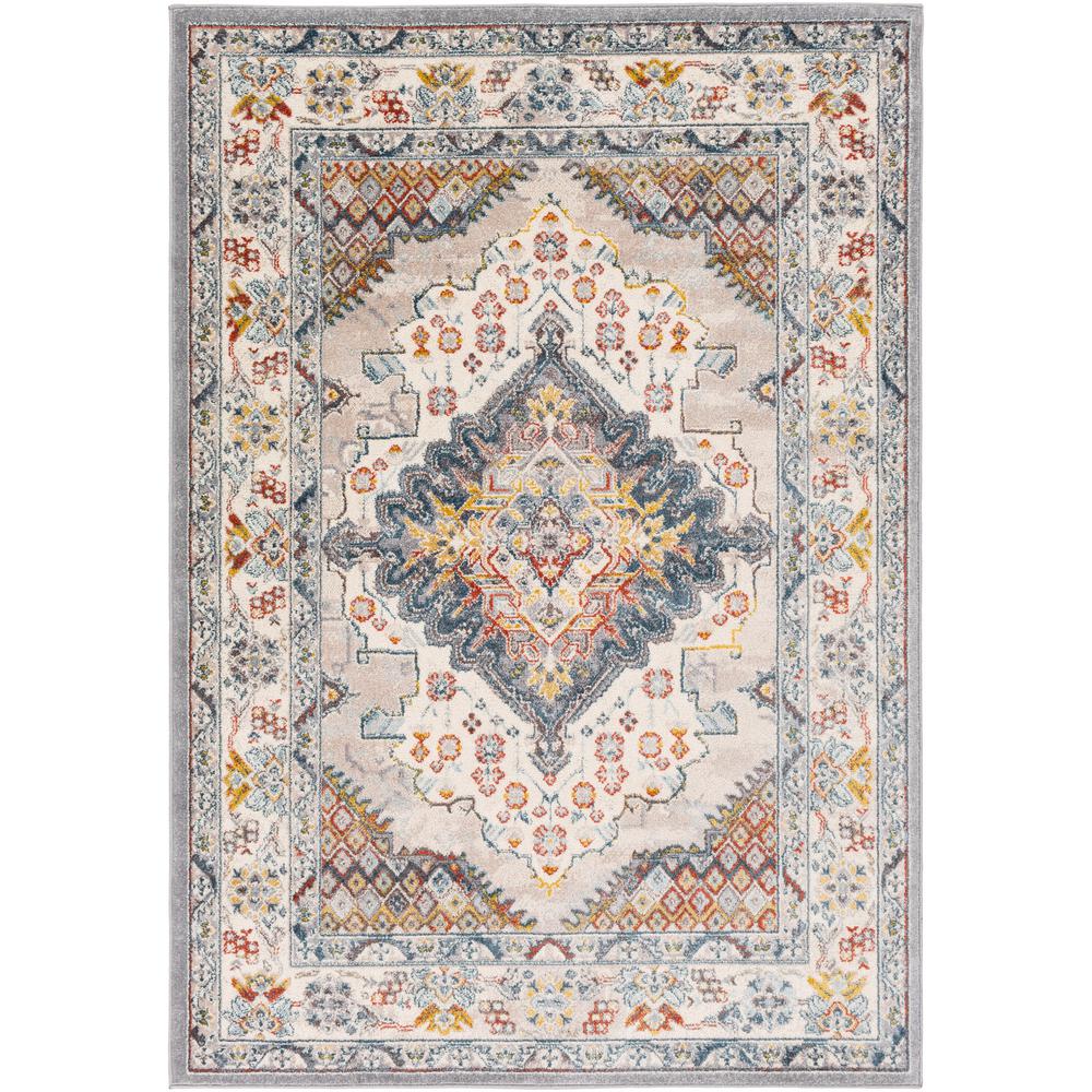 Artistic Weavers Chandi Blue Orange 7 Ft 10 In X 3