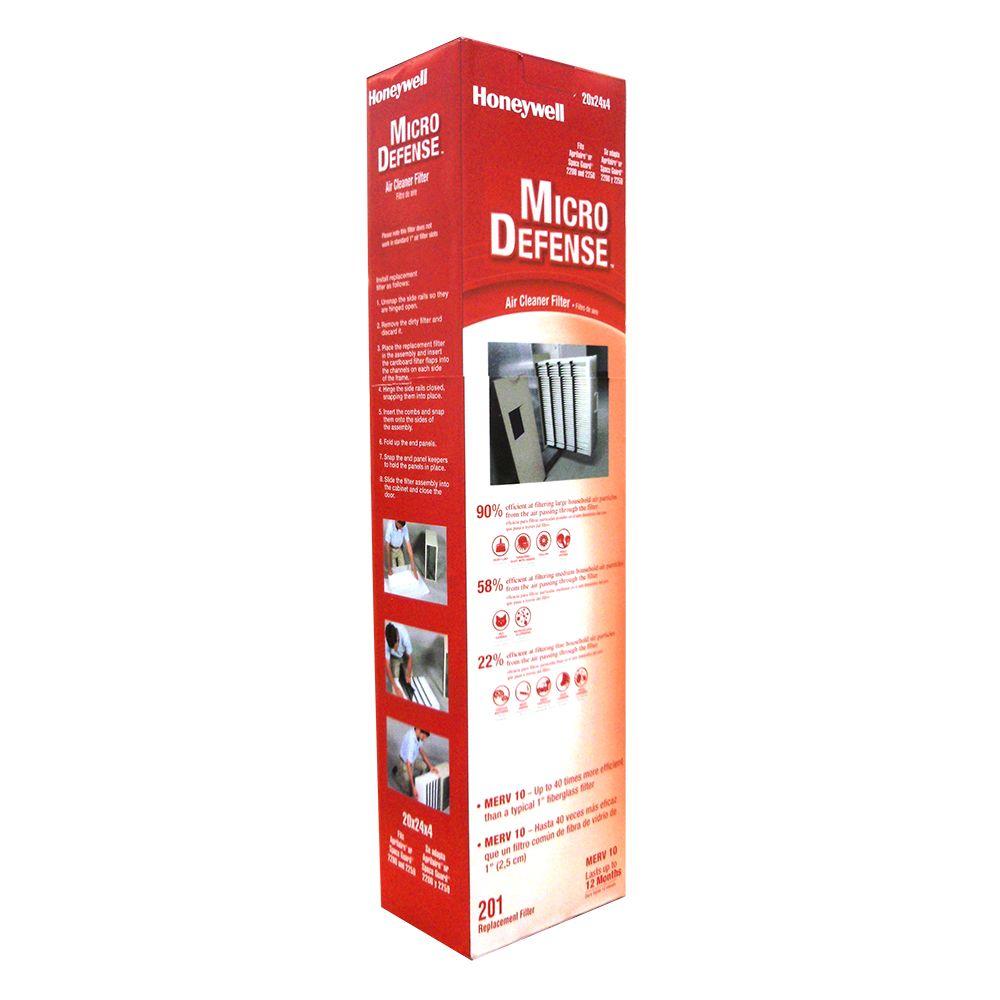 Honeywell Home 20 in. x 24 in. x 6 in. Collapsible FPR 7 Air Filter