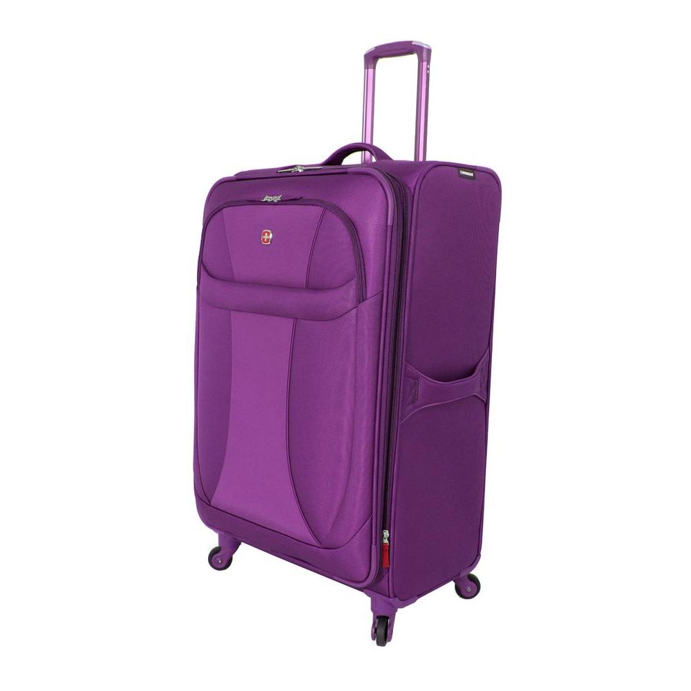 UPC 721427004494 product image for Wenger Luggage 29 in. Lightweight Spinner Suitcase in Purple 7208929181 | upcitemdb.com