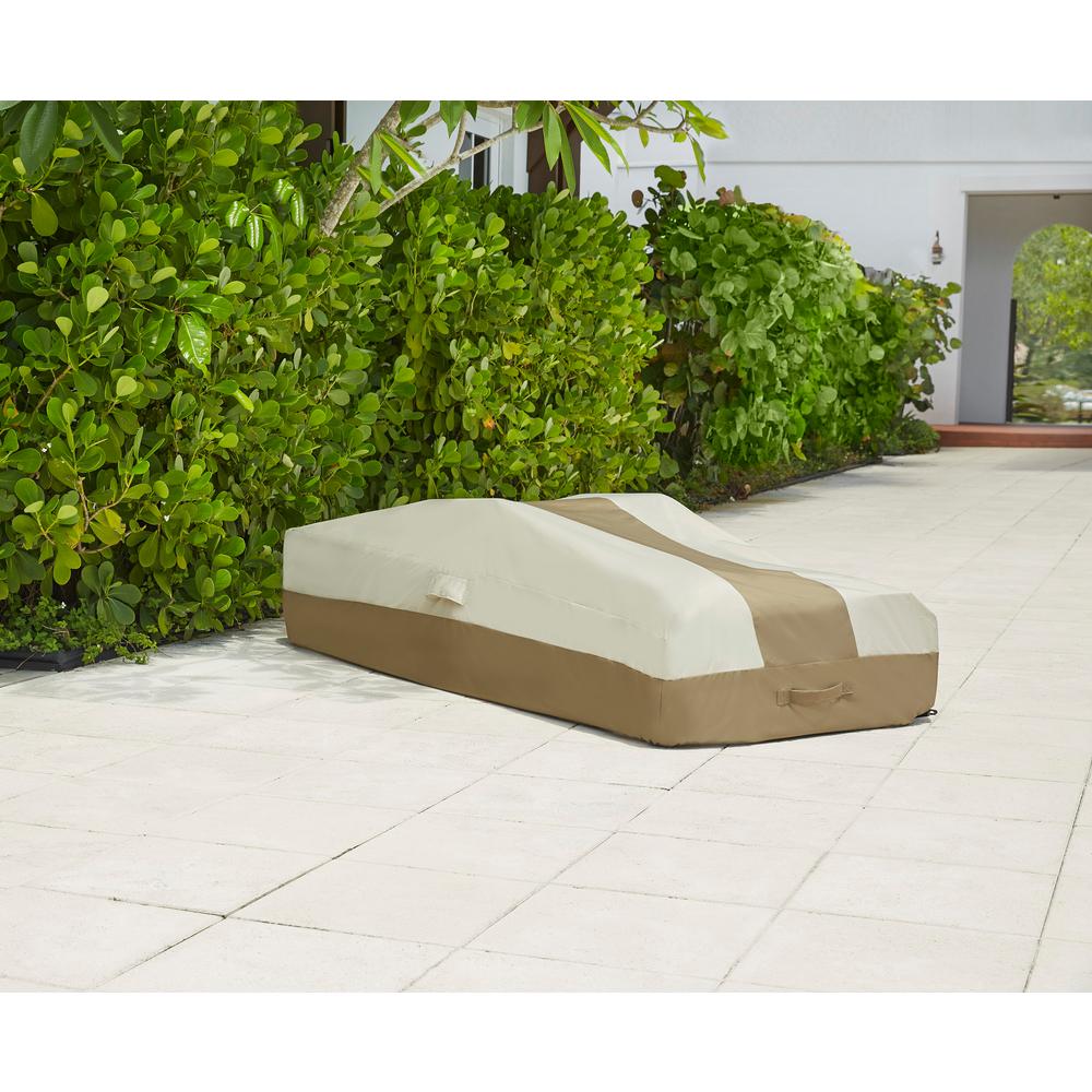 Hampton Bay Chaise Outdoor Patio Cover 628330 C The Home Depot