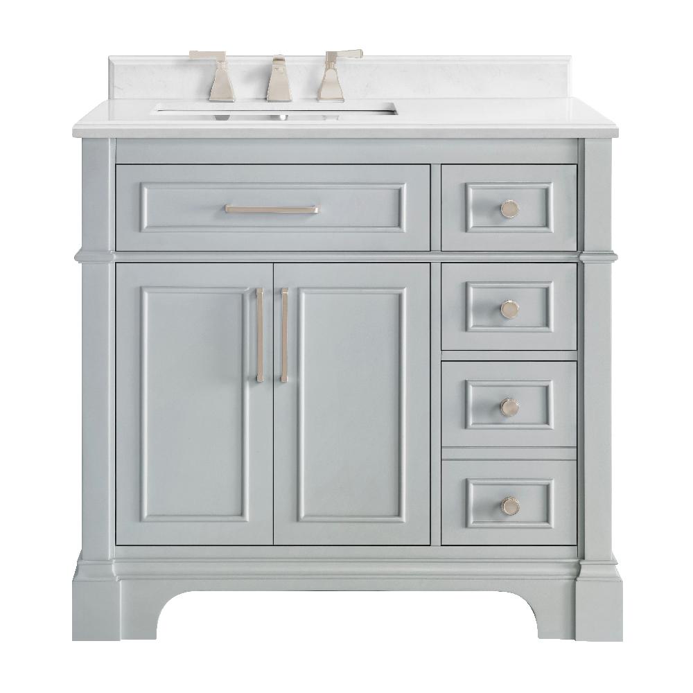 36 Inch Vanities - Gray - Bathroom Vanities - Bath - The ...