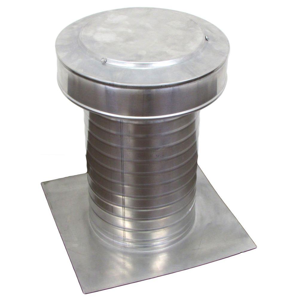 Active Ventilation 8 In Dia Keepa Vent An Aluminum Roof Vent For Flat Roofs Kv 8 The Home Depot