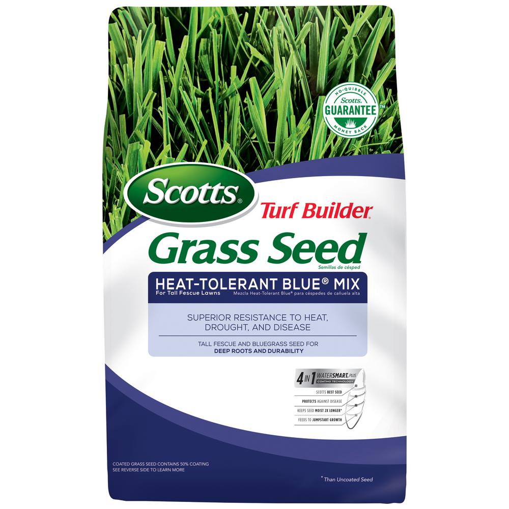 Scotts 7 Lb Turf Builder Gr Seed Heat Tolerant Blue Mix 18302 Turf Builder Gr Seed Heat Tolerant Blue Mix