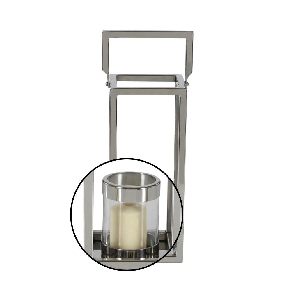 glass lantern candle holder