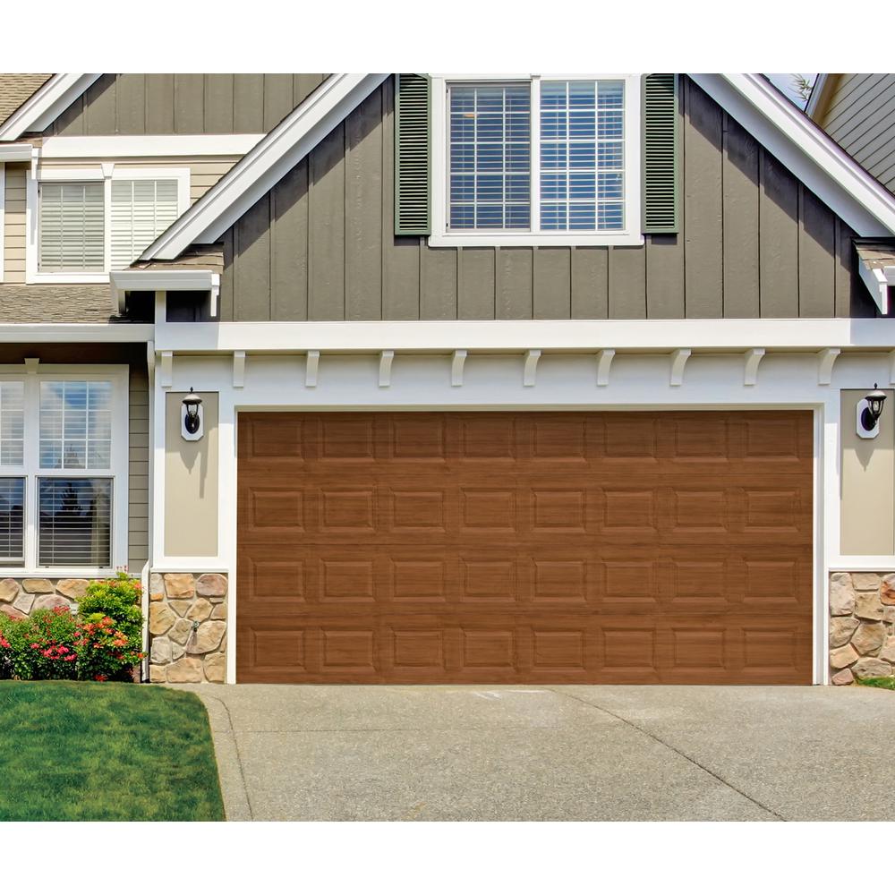 Giani Red Oak 2 Car Garage Kit Fg Wl Red 2 Kit The Home Depot