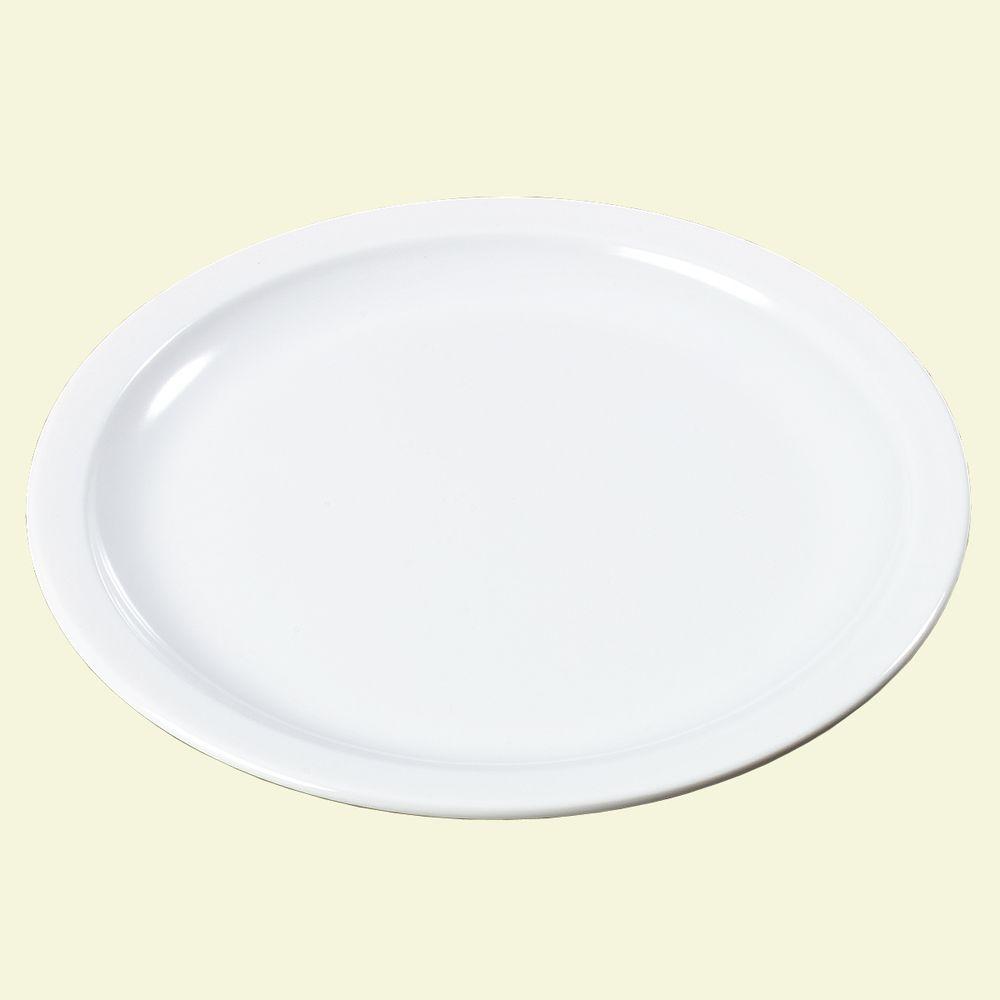 Carlisle 10 in. Diameter Melamine Plate in White (Case of 48 ... Carlisle 10 in. Diameter Melamine Plate in White (Case of 48 ...