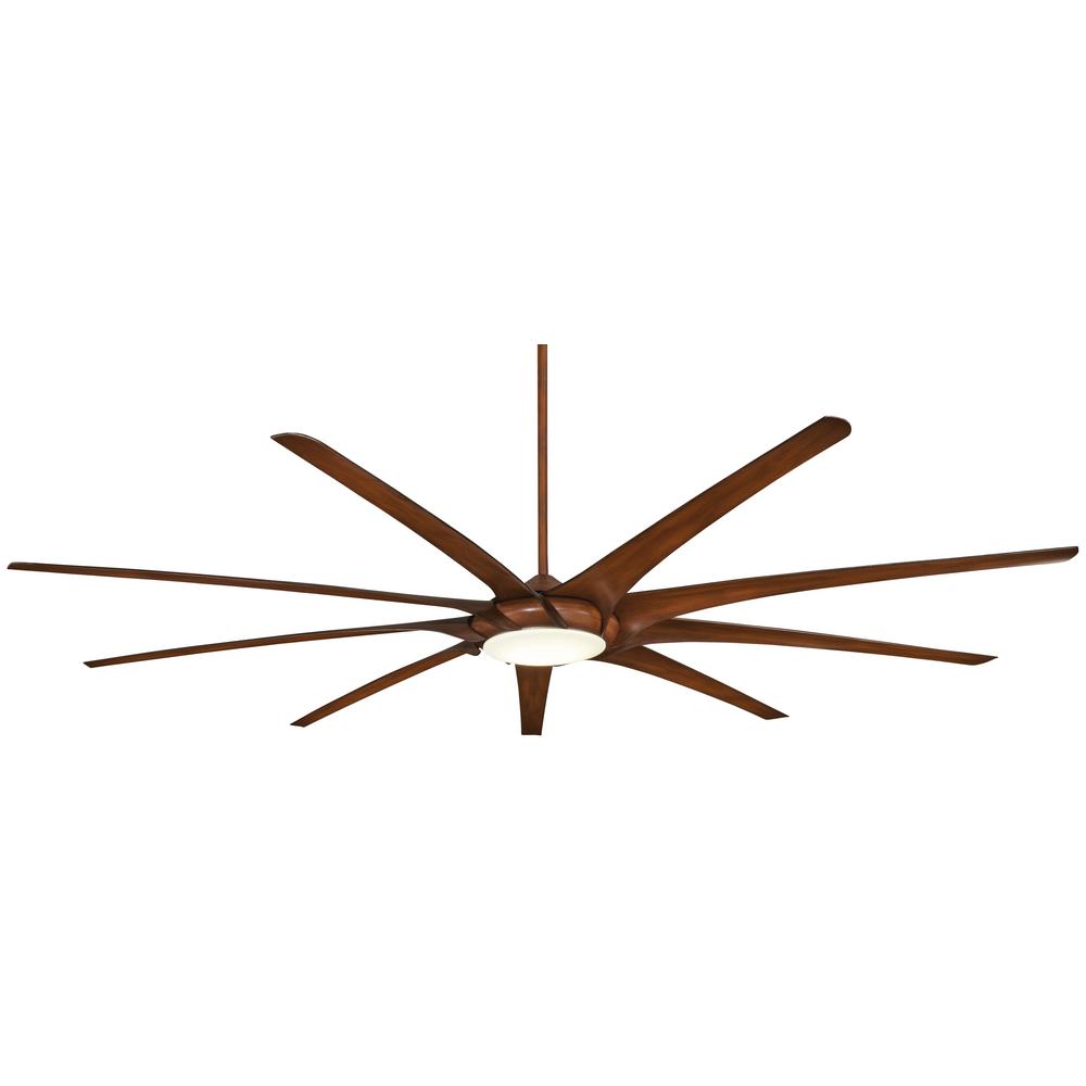 Minka Aire Ninety Nine 99 In Integrated Led Indoor Distressed Koa Integrated Led Indoor Distressed Koa