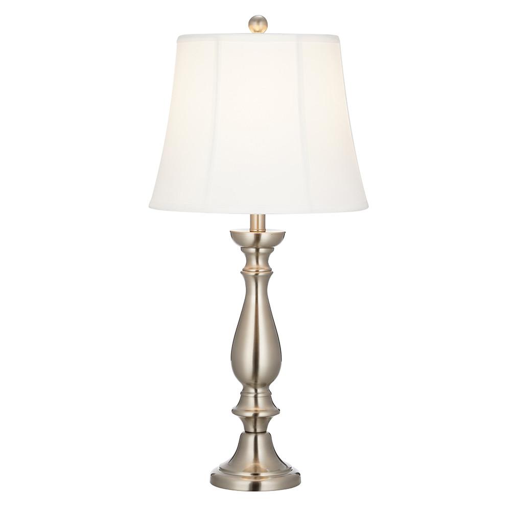 nickel table lamp