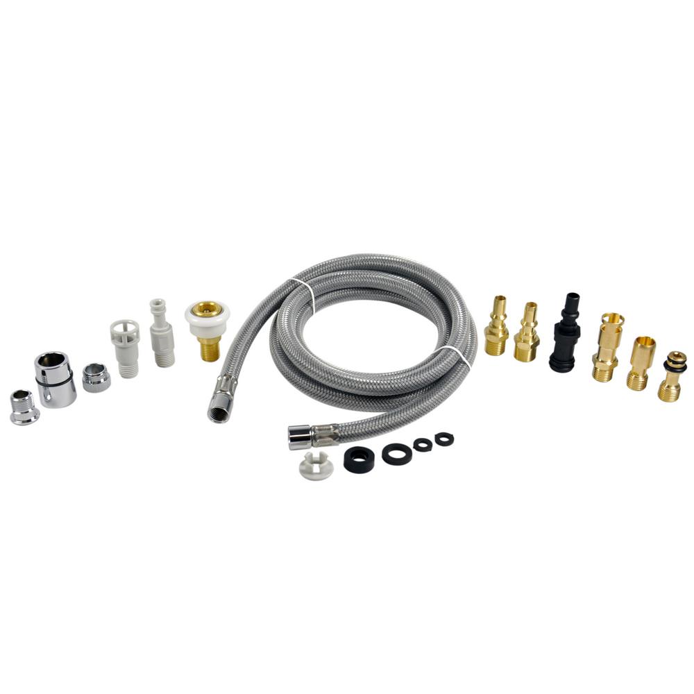 Stainless Steel Sink Spray U-BCOO Pull-Down Kitchen Faucet Replacement Hose