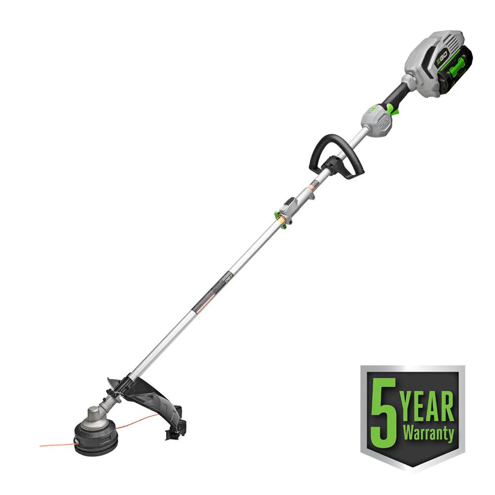 POWER+ 15 in. 56-Volt Lithium ion Cordless String Trimmer w/5.0Ah Battery and Charger for EGO Multi-Head System