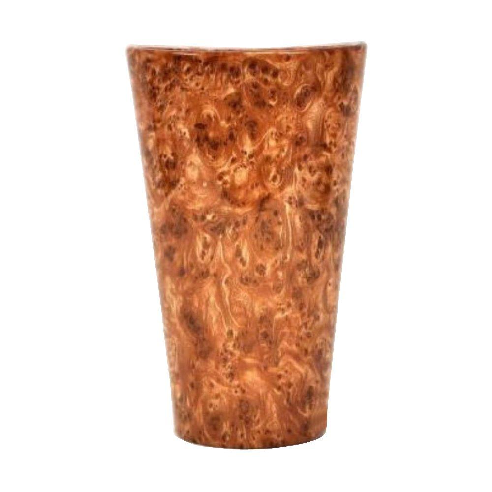 Outdoor Sconces Timer Wall Lighting Series Wall Mounted Indoor Outdoor Burl Wood Style Battery Operated 5 Led Sconce