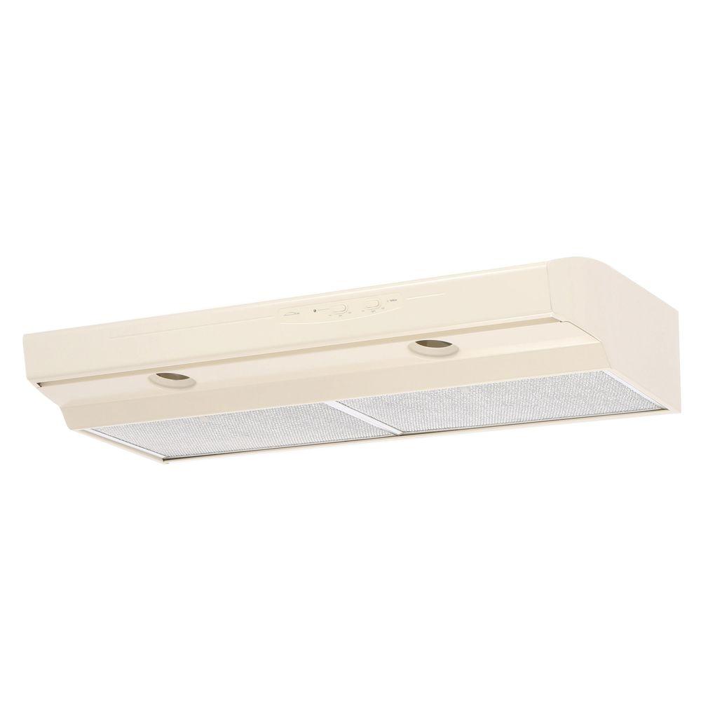 NuTone Allure I Series 42 in. Convertible Under Range Hood with