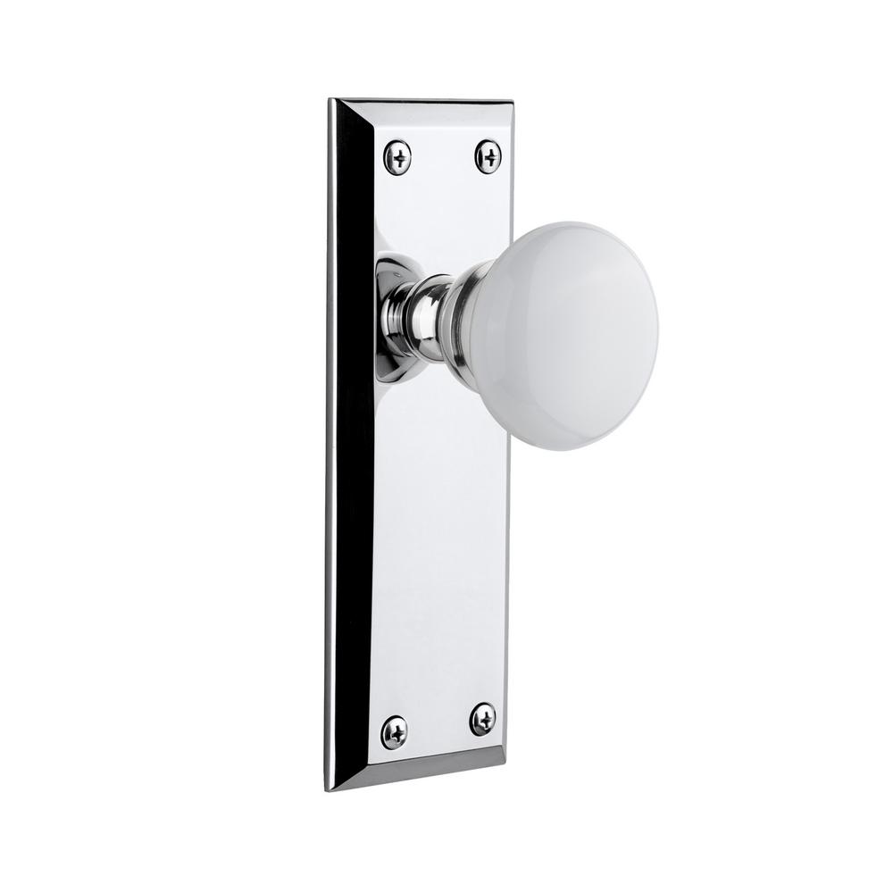 Grandeur Fifth Avenue Plate 2 3 8 In Backset Bright Chrome