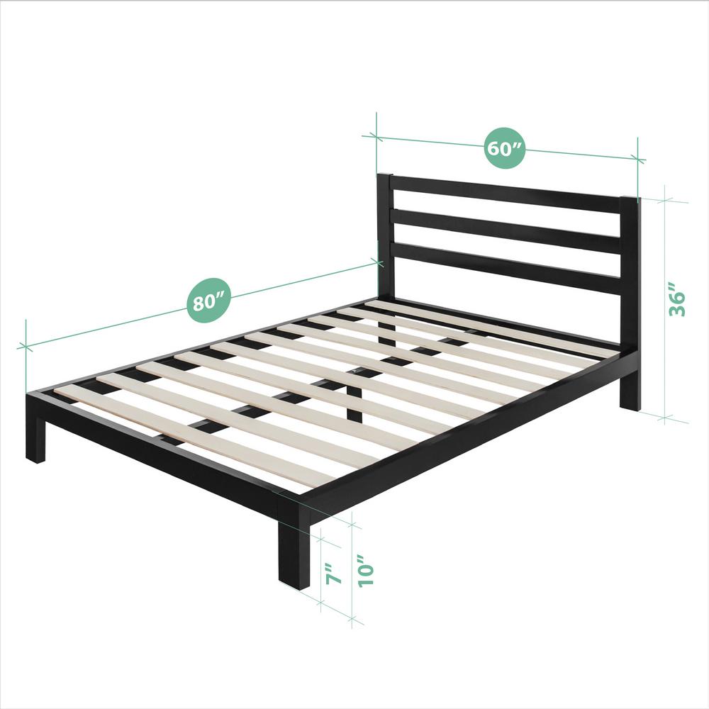 Zinus Arnav Modern Studio 10 Inch Platform 2000h Metal Bed Frame Zinus Arnav Modern Studio 10 Inch