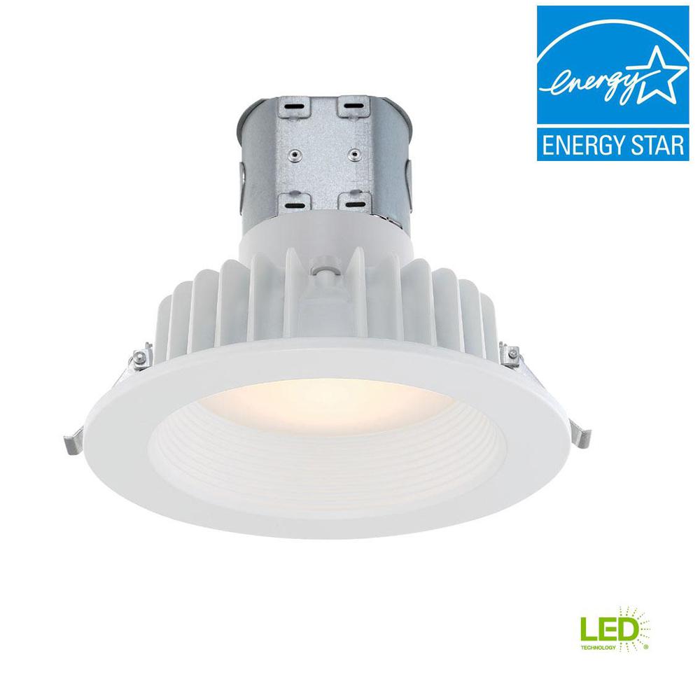 envirolite easy up with direct wire j box 6 in white integrated led easy up with direct wire j box 6 in white integrated led recessed kit, 3000k