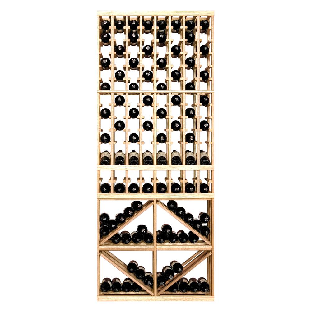 Vinotemp 160Bottle Pine Floor Wine RackIBB/D7 The Home Depot