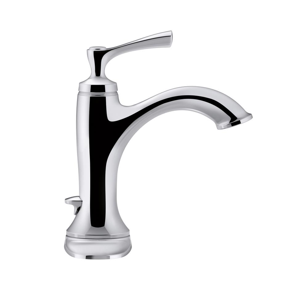 Kohler Elliston Single Hole Handle Bathroom Faucet In Brushed Nickel Kohler Elliston Single Hole Handle Bathroom Faucet In Brushed Nickel
