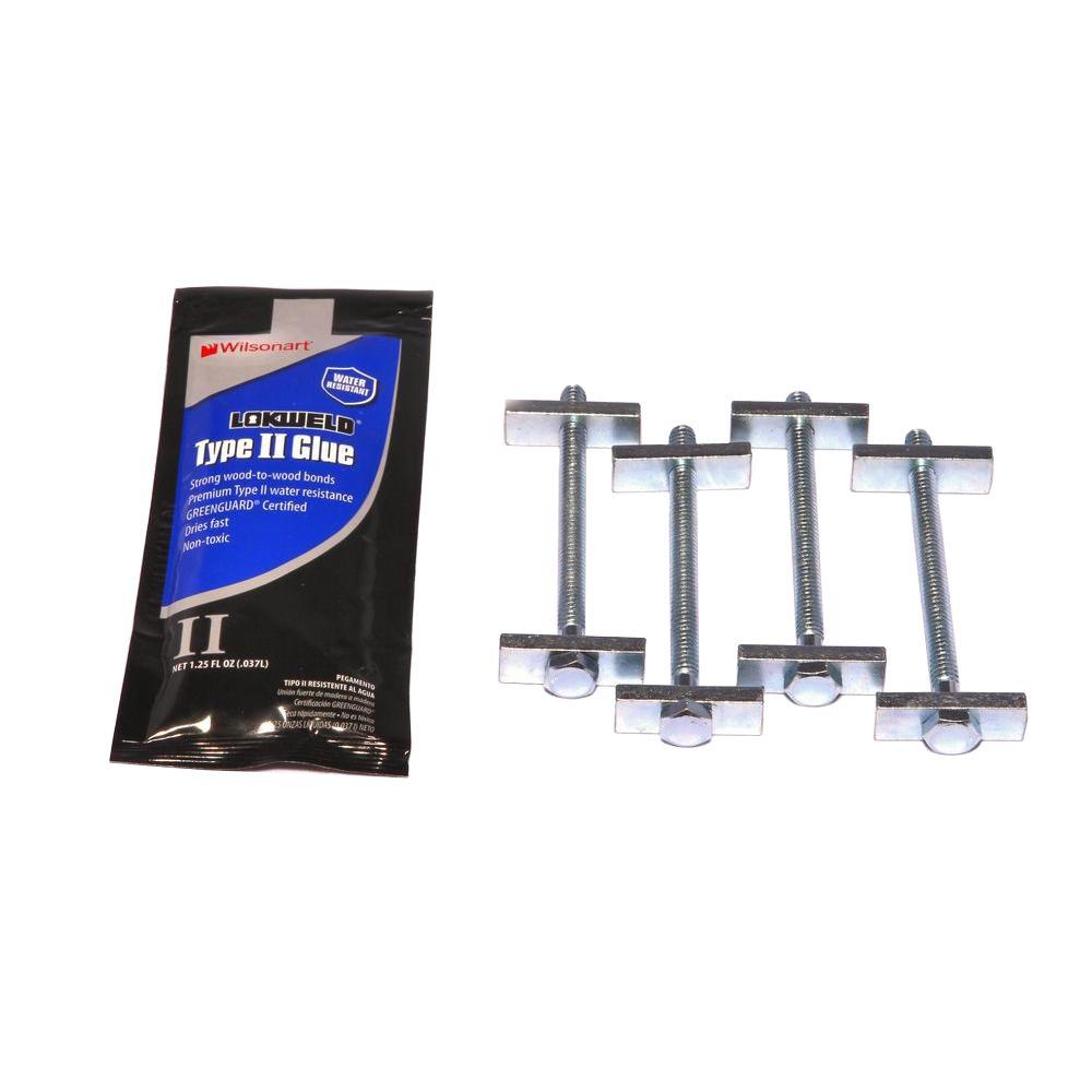 Hampton Bay Miter Bolt Kit Mbk The Home Depot