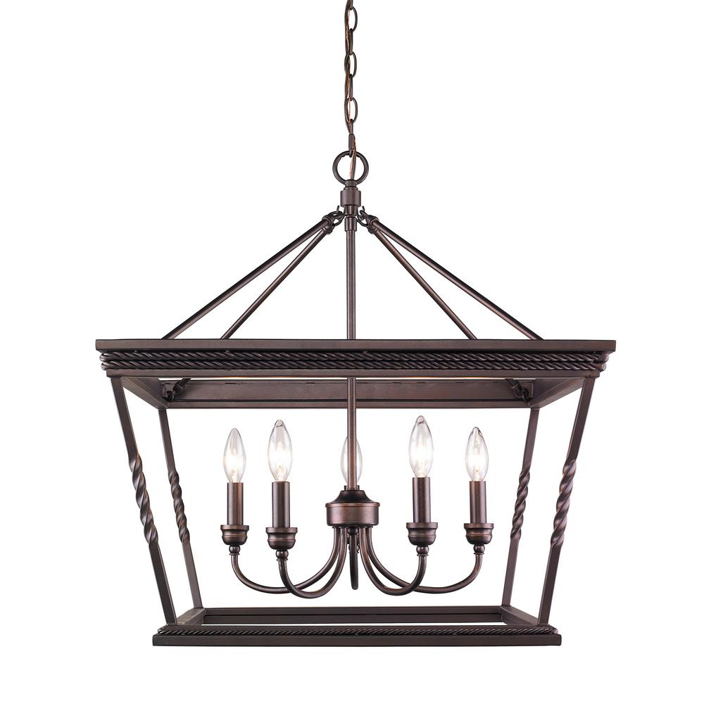 Home Decorators Collection Madison 5 Light Bronze Chandelier Davenport 5 Light Etruscan Bronze Chandelier