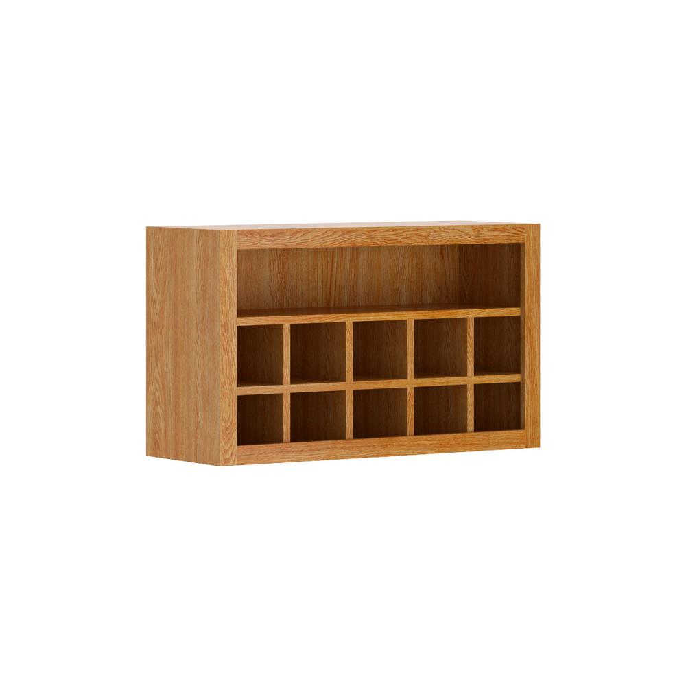 Hampton Bay Madison Embled 30x18x12 In Flex Wall Cabinet Hampton Bay Madison Embled 30x18x12 In Flex Wall Cabinet Medium Oak