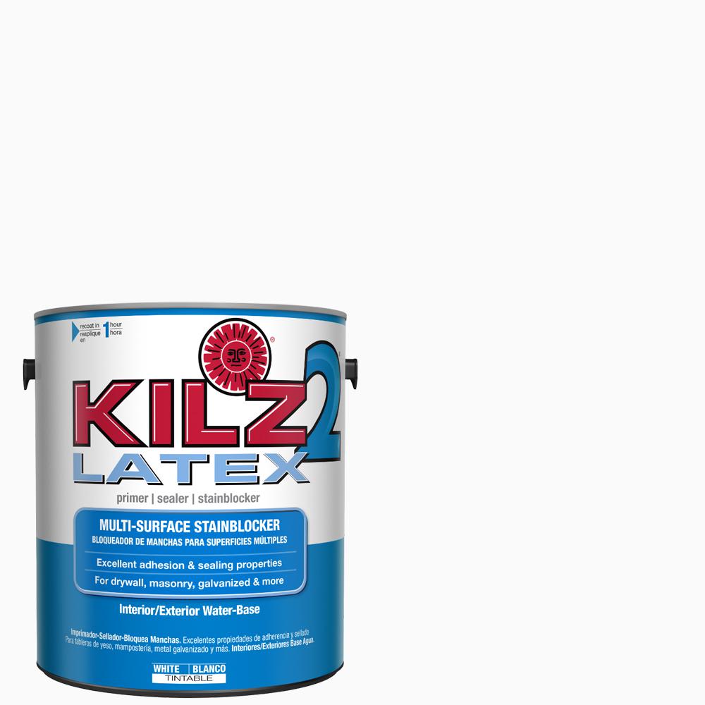 KILZ 2 KILZ 2 LATEX 1 gal. White Interior/Exterior Multi