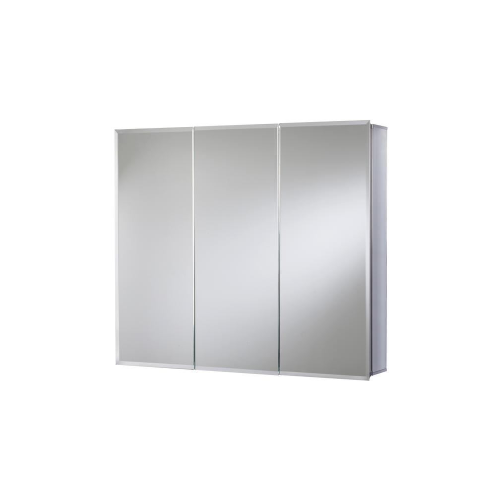 Jacuzzi 24 In X 26 In Recessed Or Surface Mount Double Door Bi View Medicine Cabinet Pd49000 The Home Depot