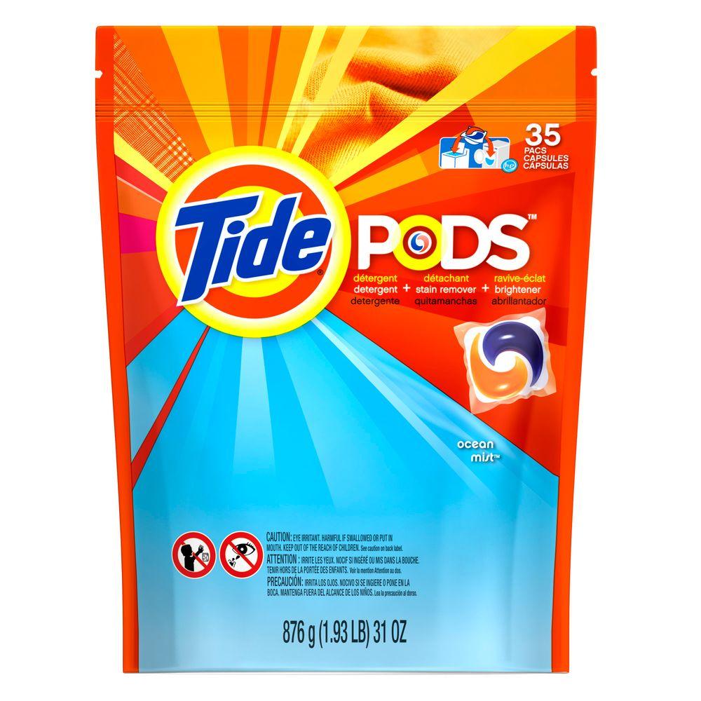 tide pods ocean mist laundry detergent 35 count 003700093126 the