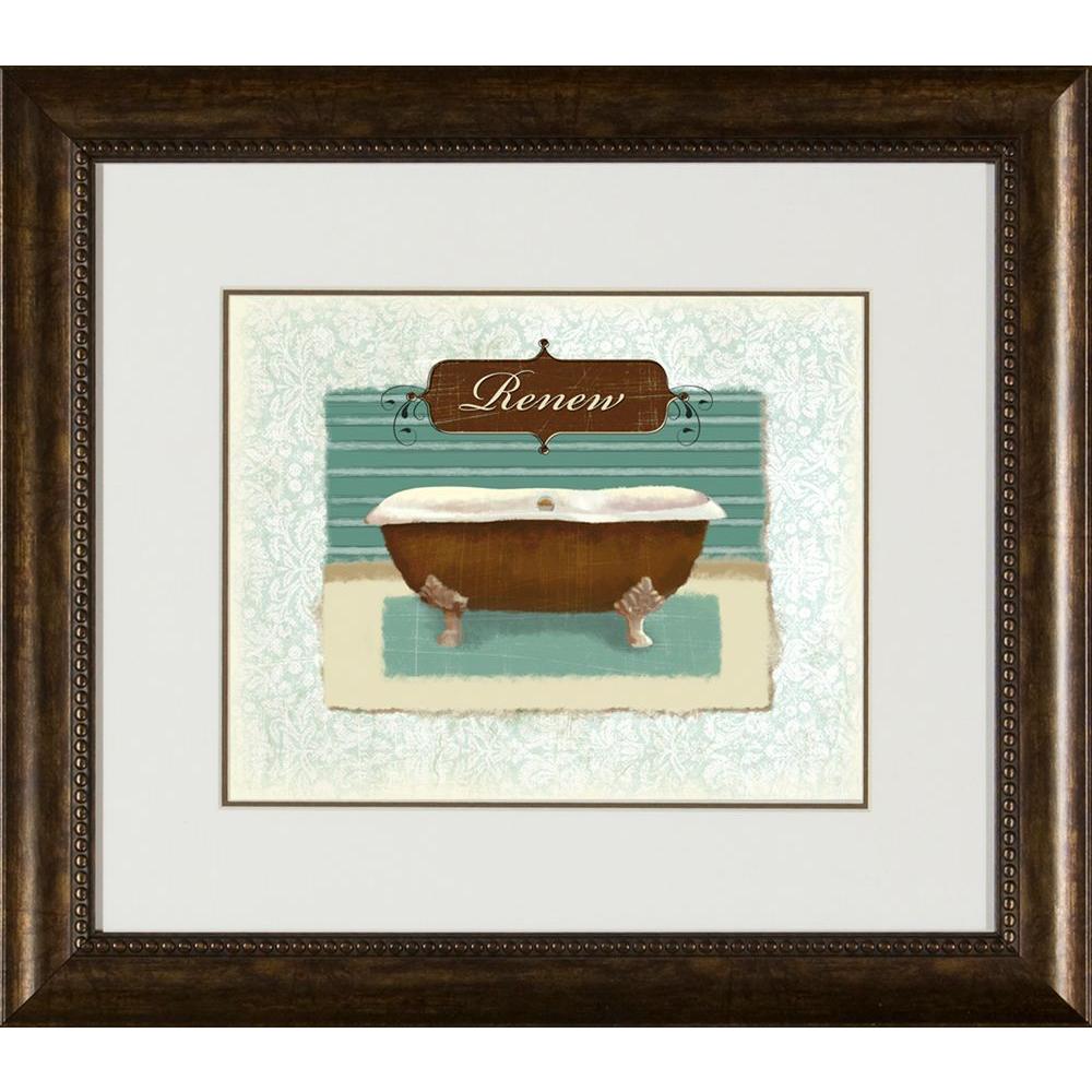 18.5 in. x 10.5 in. "Kitchen Shelf A" Framed Wall Art 112805A The