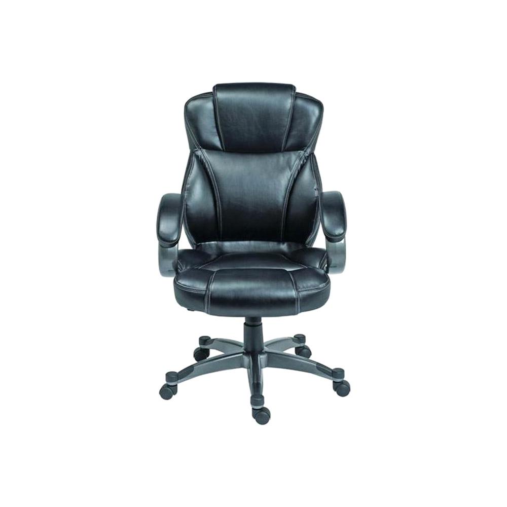 Black Leather Executive Office Chair