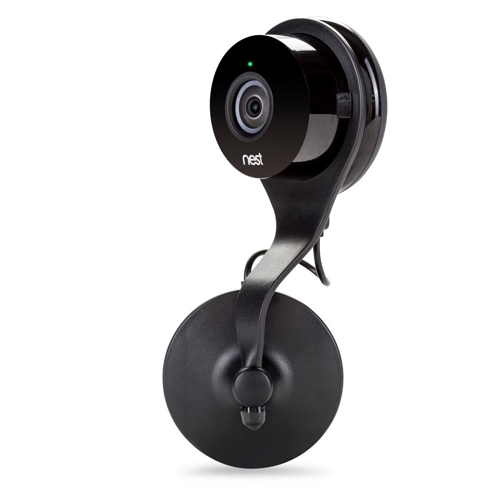 Wasserstein Nest Cam Ac Wall Mount With 360 Swivel For And Dropcam Pro Black