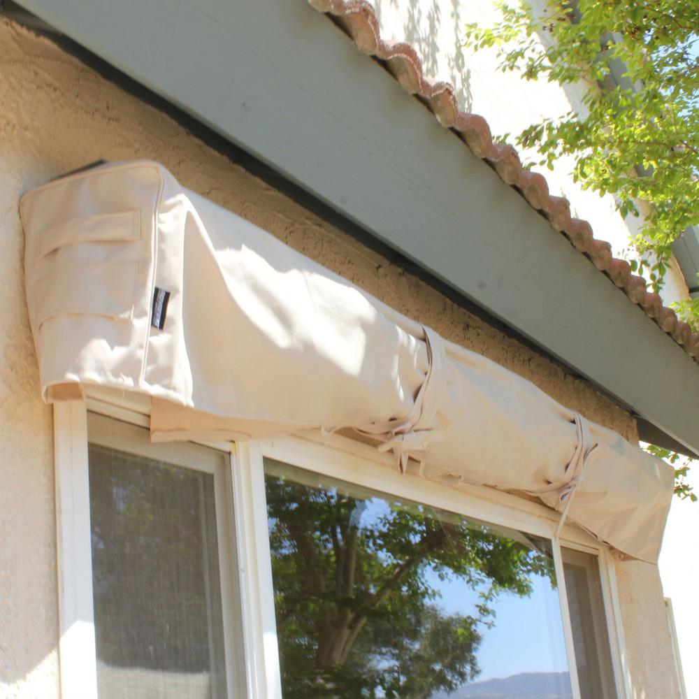 Beige Heavy Duty Weather Proof Polyester Fabric ADVANING AC1300-P861T Protective Cover for 13 Wide Retractable Awnings