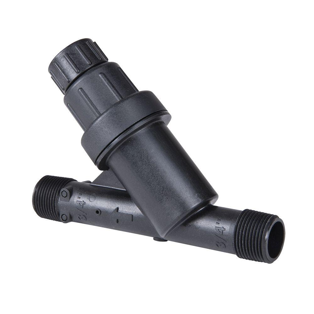Drip Irrigation Watering The Home Depot 25 Psi Filter Pressure Regulator With 3 4 In Pipe Thread