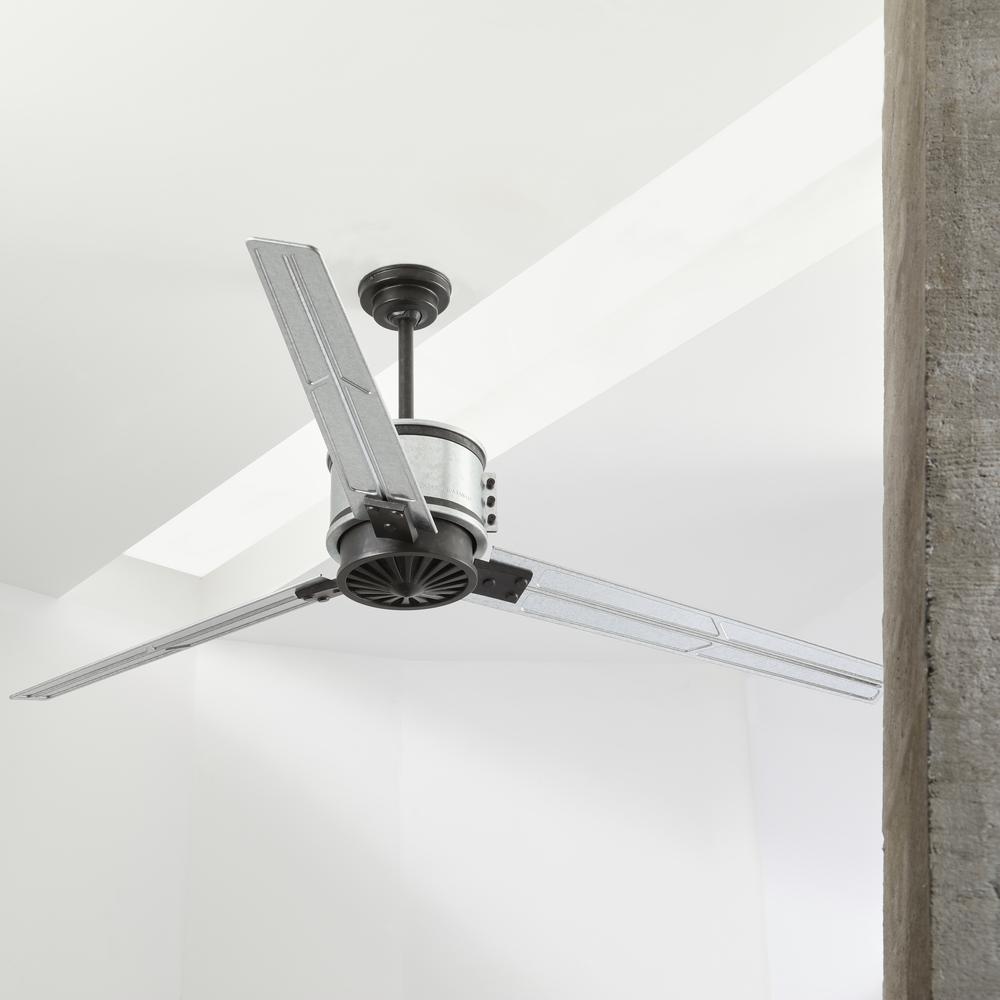 Casablanca Duluth 72 In Indoor Galvanized Steel Ceiling Fan 59193 Indoor Galvanized Steel Ceiling Fan