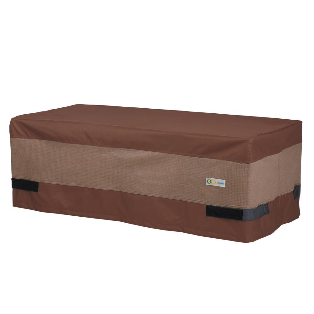 Duck Covers Ultimate 49 In L X 26 In W X 18 In H Rectangular Coffee Table Cover Uct492618 The Home Depot