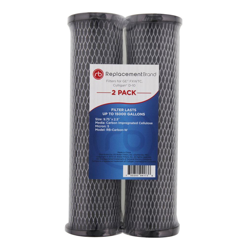 Comparable Filter for the GE FXWTC, Culligan D10 (2Pack)RBCarbonW