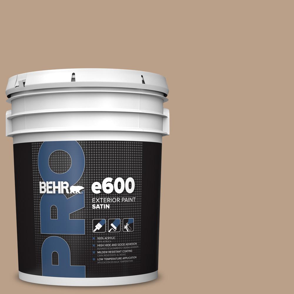 BEHR PRO 5 gal. N2404 Sierra Satin Enamel Exterior Paint