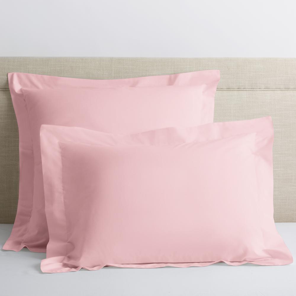 blush euro shams