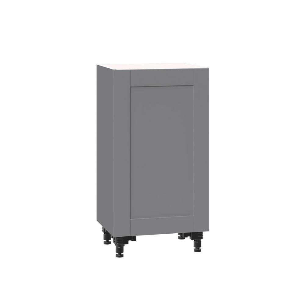 Shaker Base Cabinets in Gray – Kitchen – The Home Depot