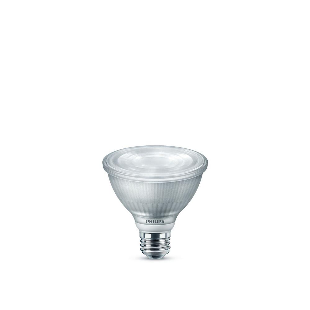 Philips 75 Watt Equivalent Par30s Dimmable Led Light Bulb Warm Glow Bright White 1
