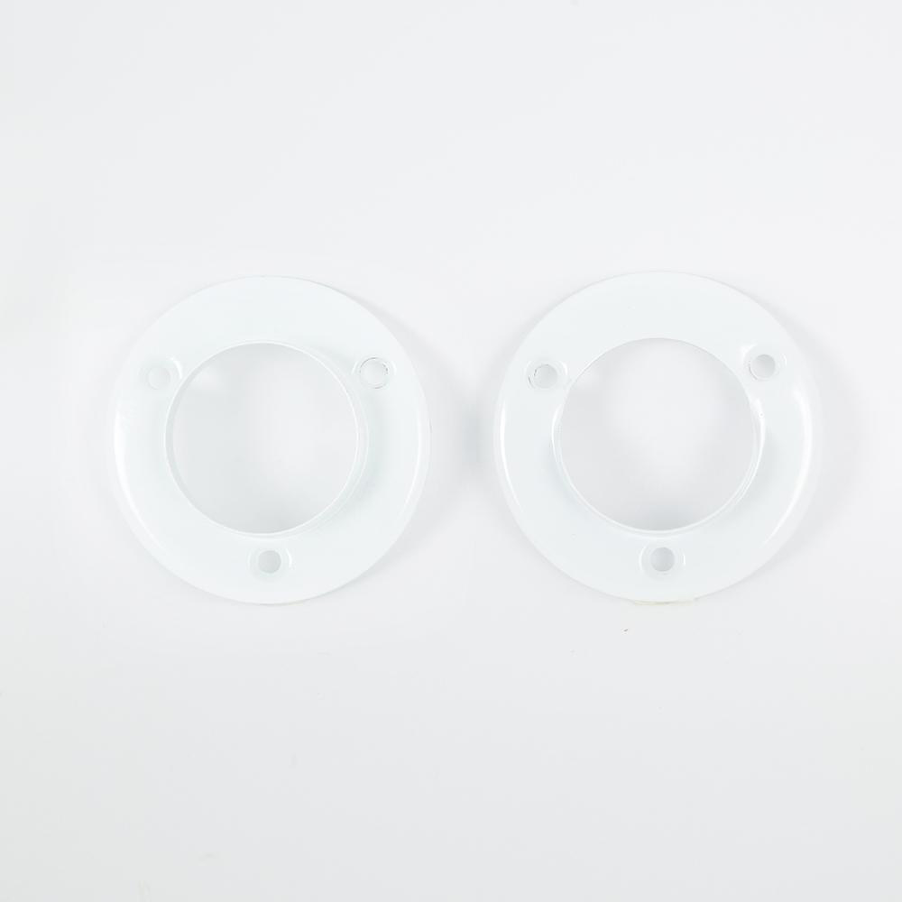 Everbilt 13/8 in. Satin Nickel Metal Pole Sockets (2Pack)18651 The