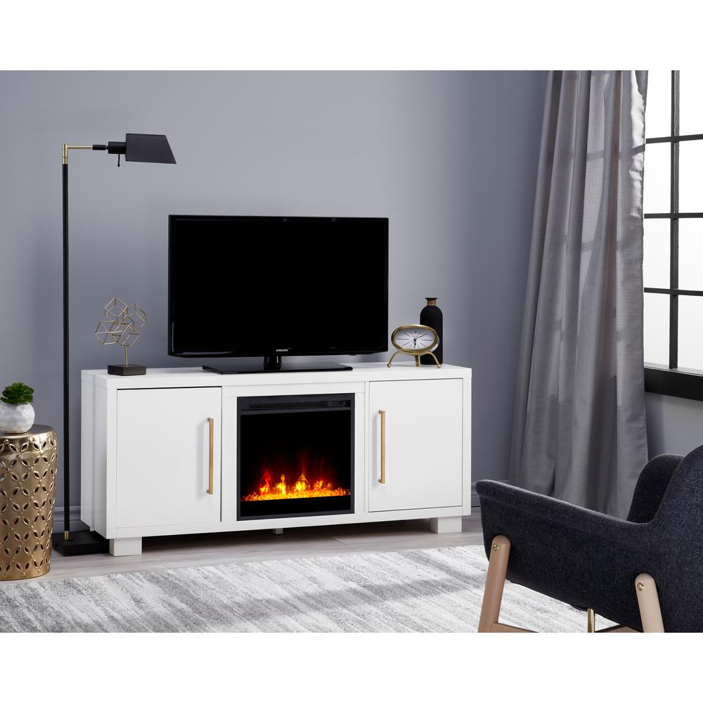 white fireplace tv stand big lots